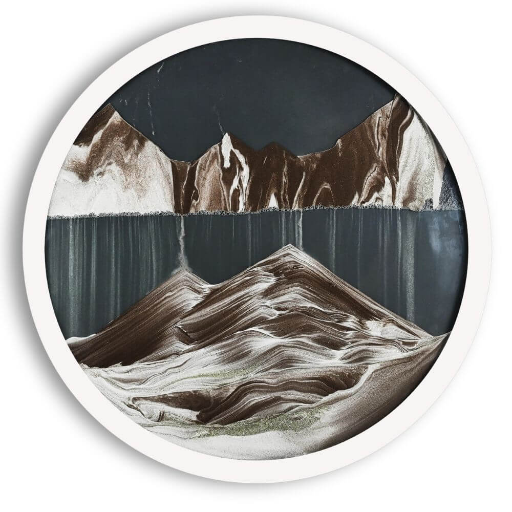 Supporto da parete Art - Sfondo nero