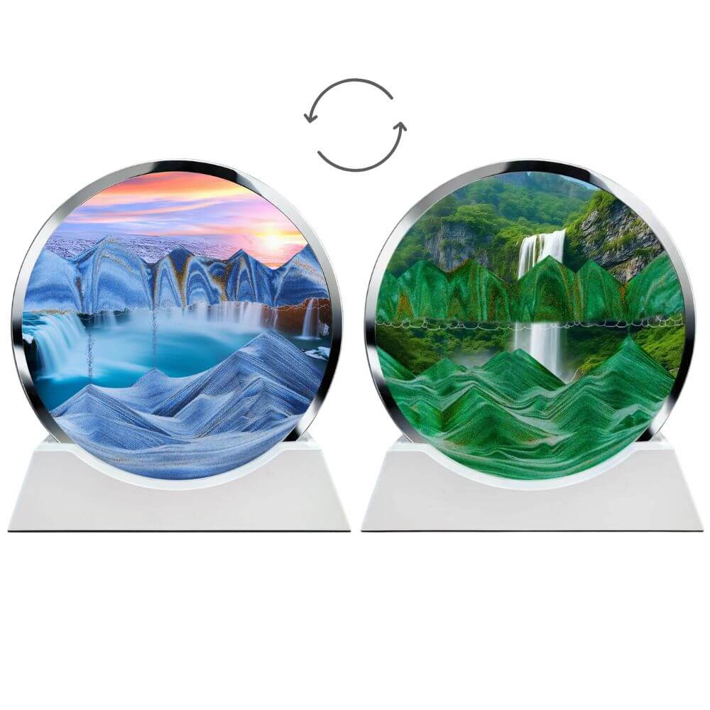Sand Art Double-Sided Landscapes