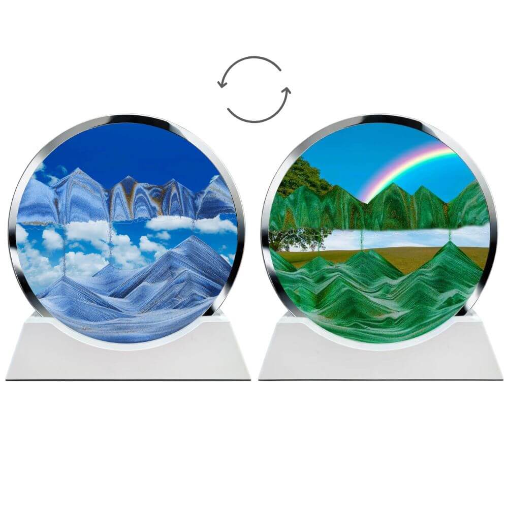 Sand Art Double-Sided Landscapes