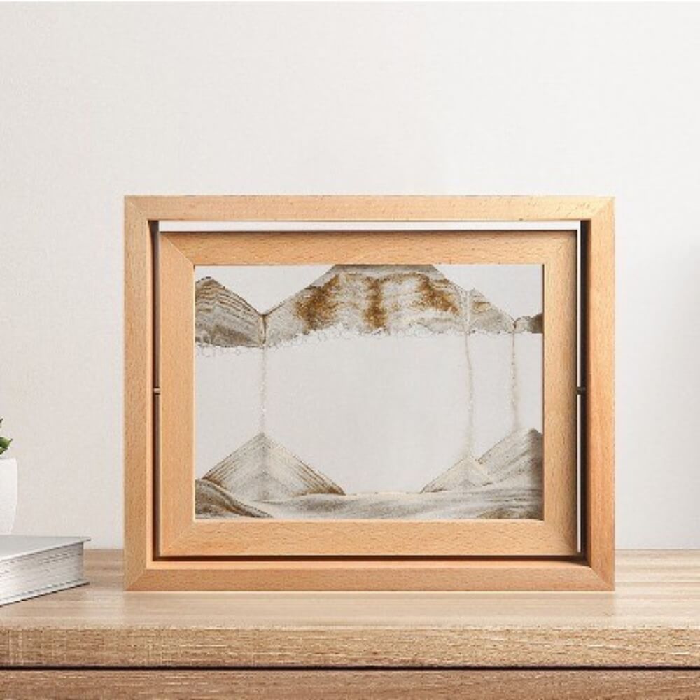 Sand Art Naturholz