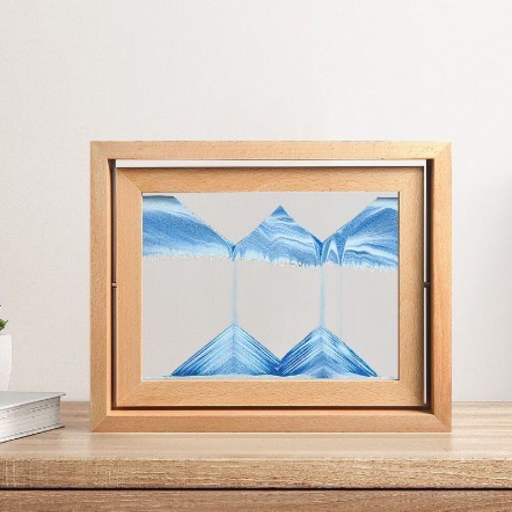 Sand Art Naturholz