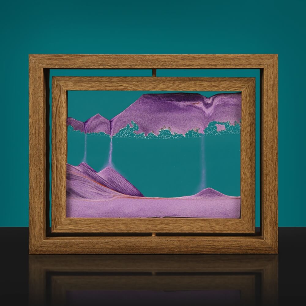 Sand Art Naturholz