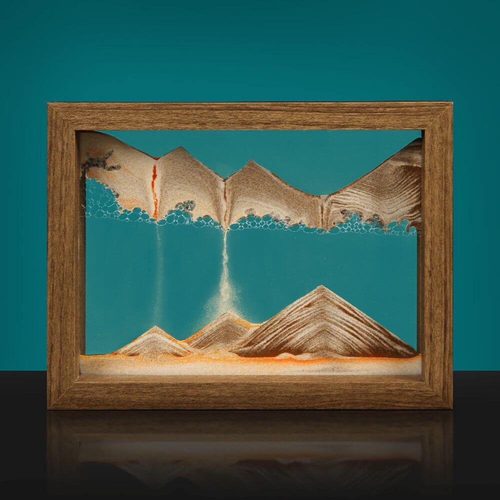 Sand Art Naturholz