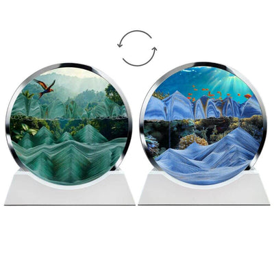 Sand Art Double-Sided Landscapes