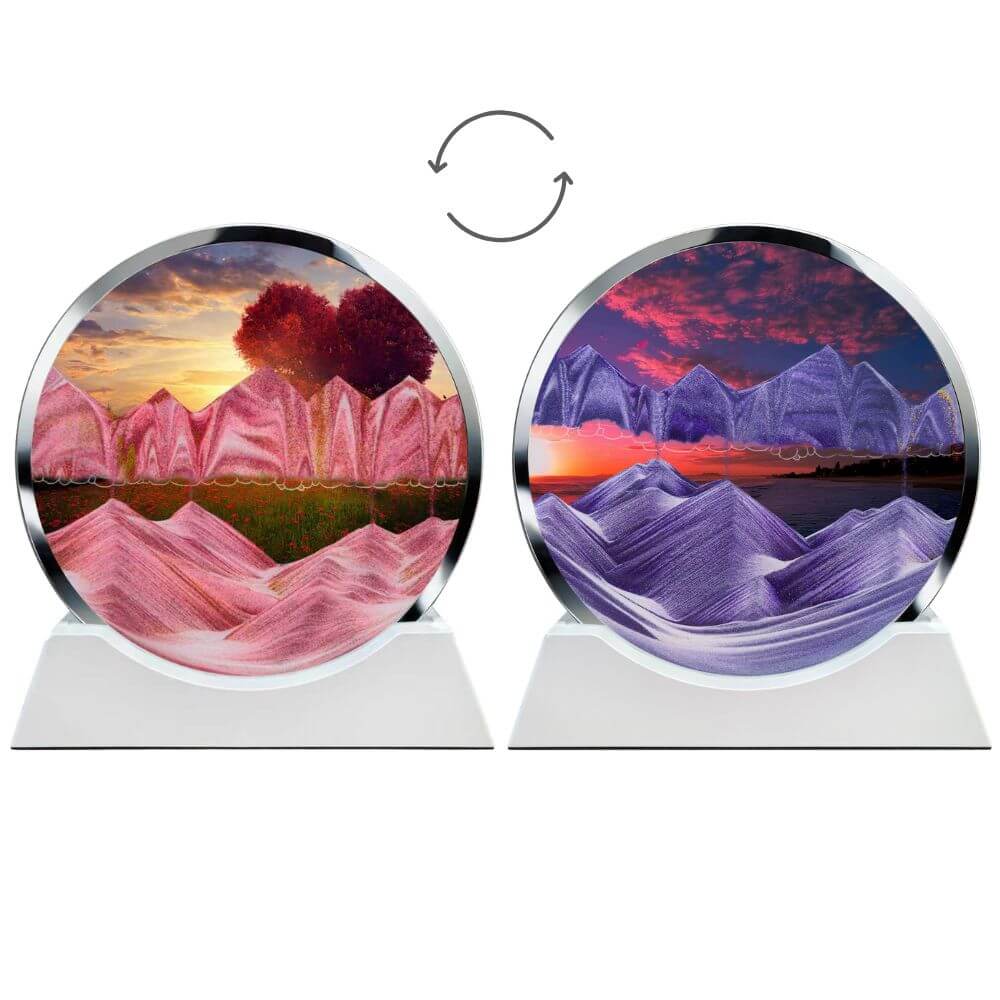 Sand Art Double-Sided Landscapes