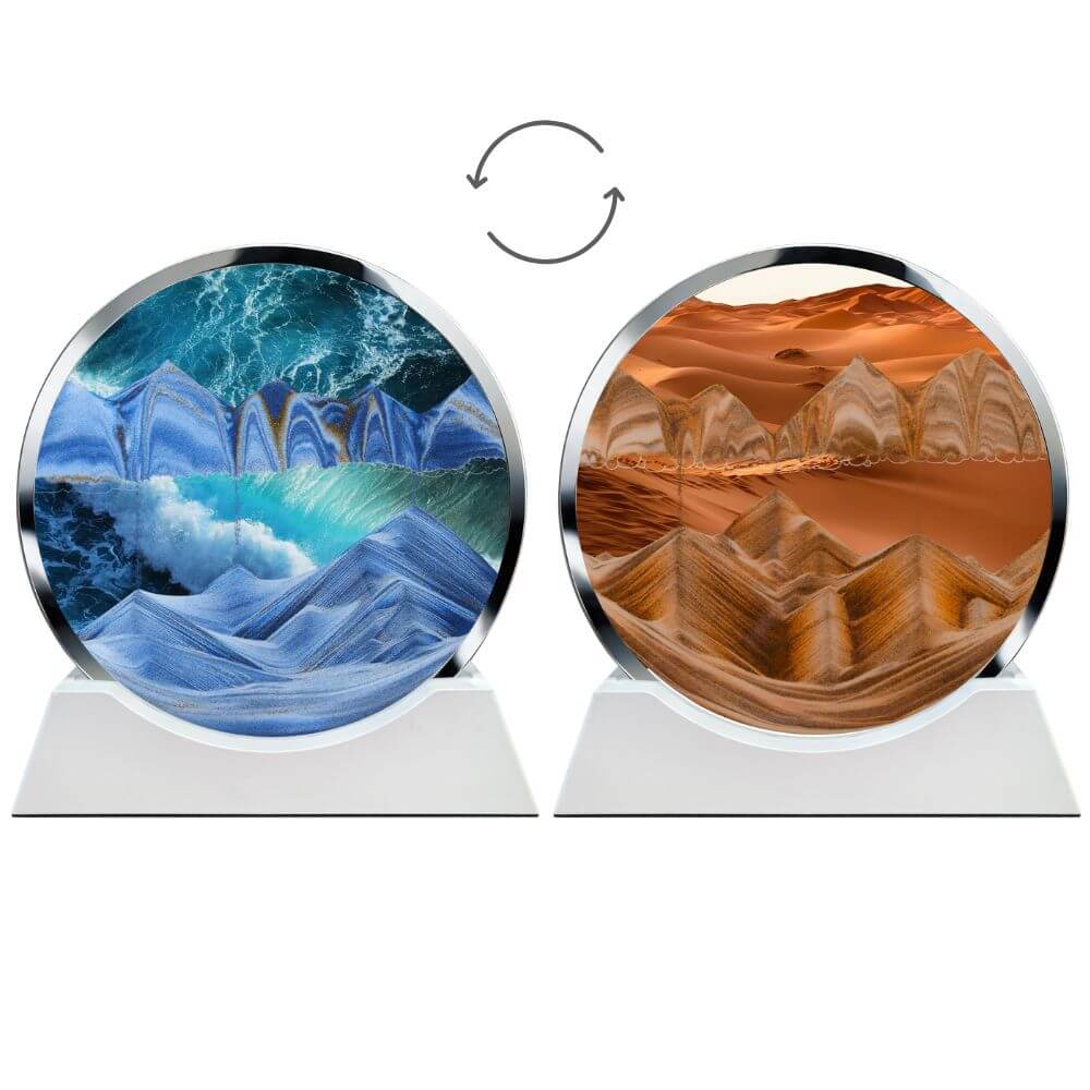 Sand Art Double-Sided Landscapes