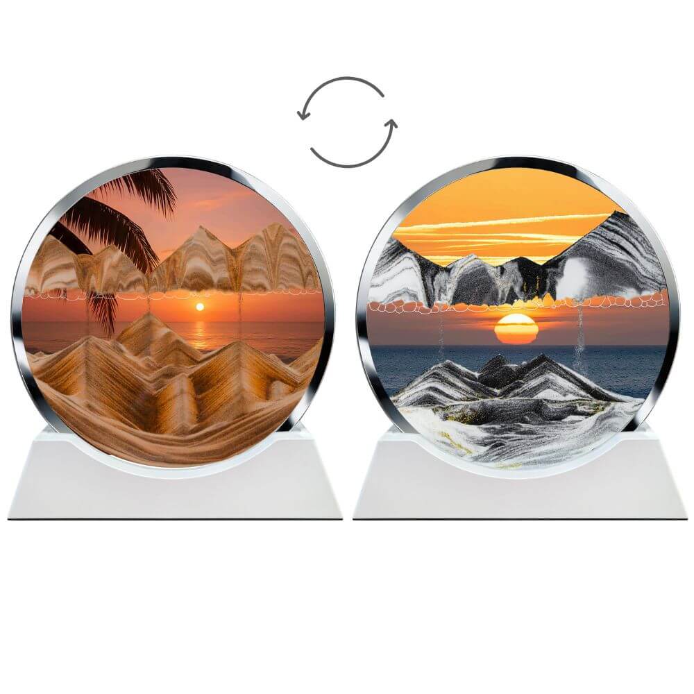 Sand Art Double-Sided Landscapes