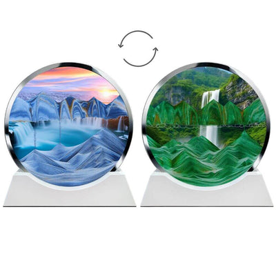 Sand Art Double-Sided Landscapes