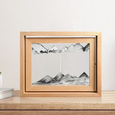 Sand Art Naturholz