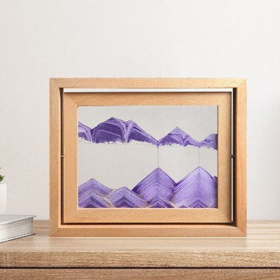 Sand Art Naturholz