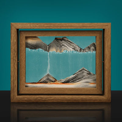 Sand Art Naturholz