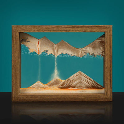 Sand Art Naturholz