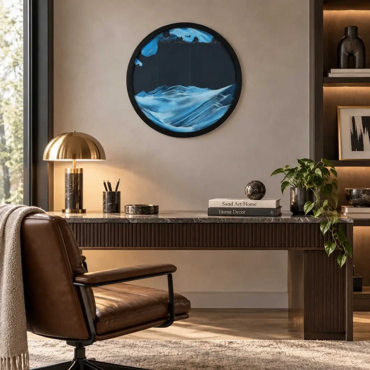 Art Wall Mount - Black Background