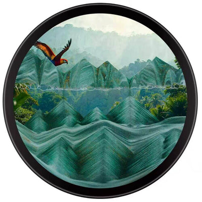 Sand Art Mural – Nouveaux Horizons