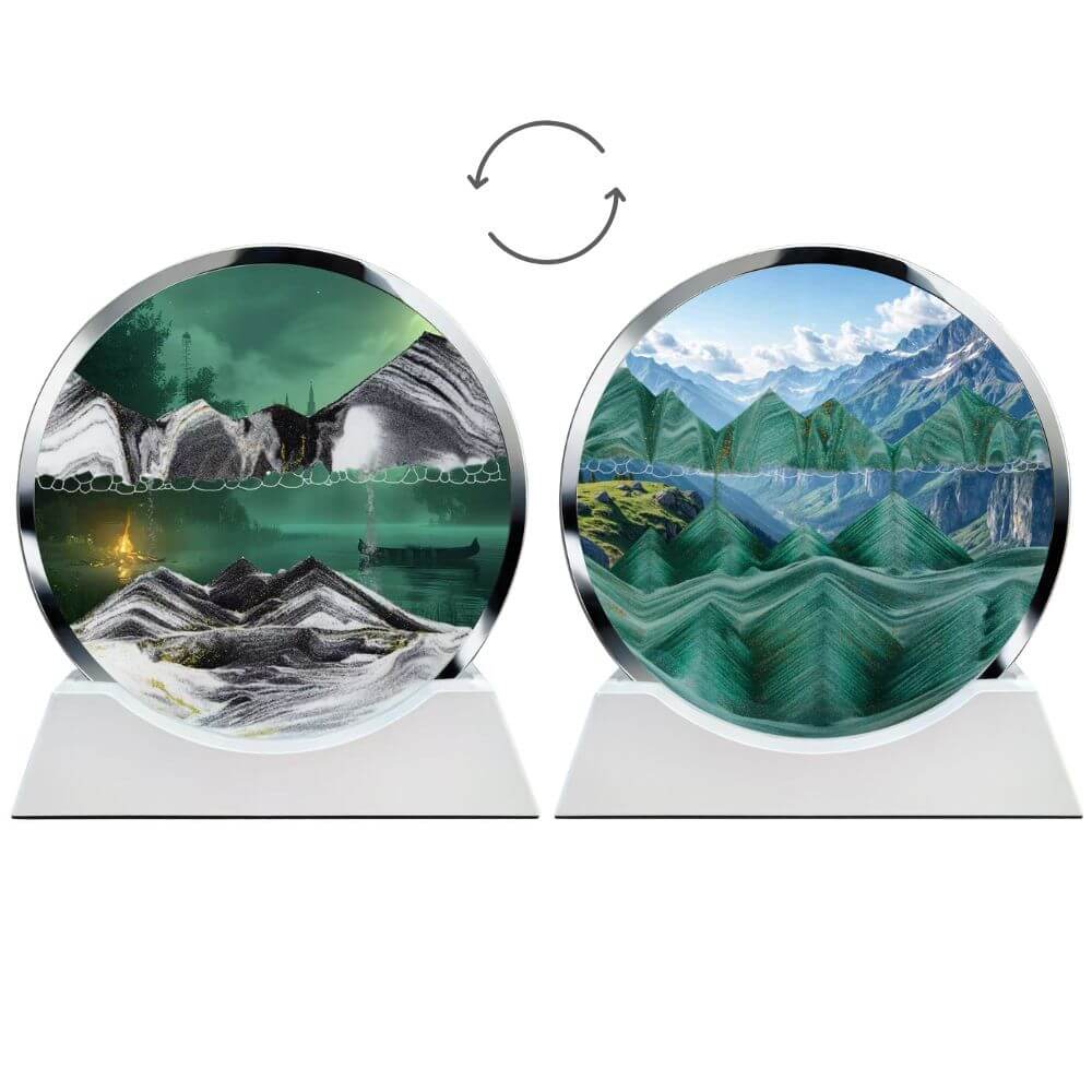 Sand Art Double-Sided Landscapes