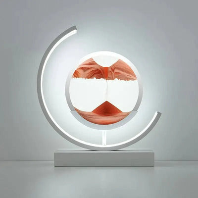 Sand Art Light Crescent Moon